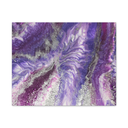 Amethyst Dreams Canvas Wall Art - Splendour
