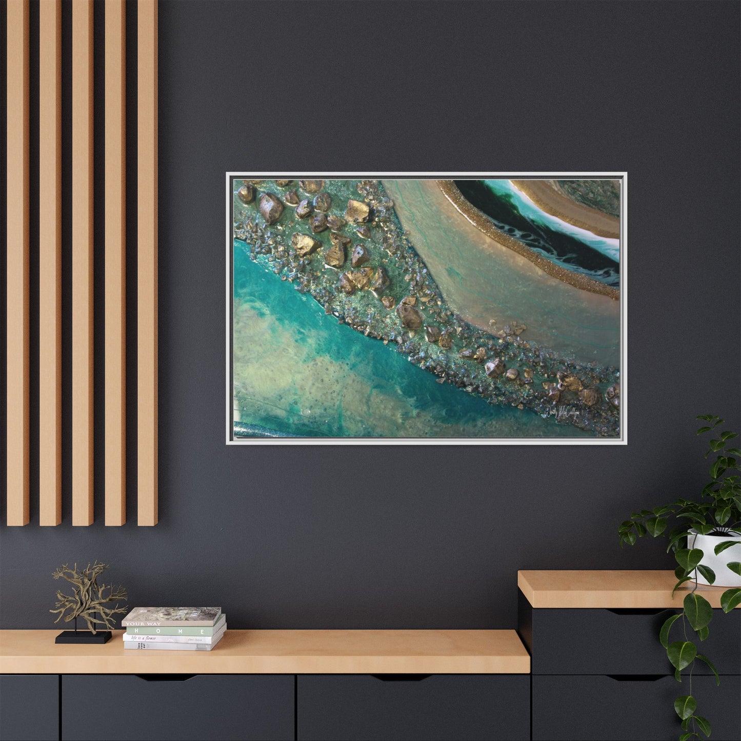 Dioptase Framed Print - Grace
