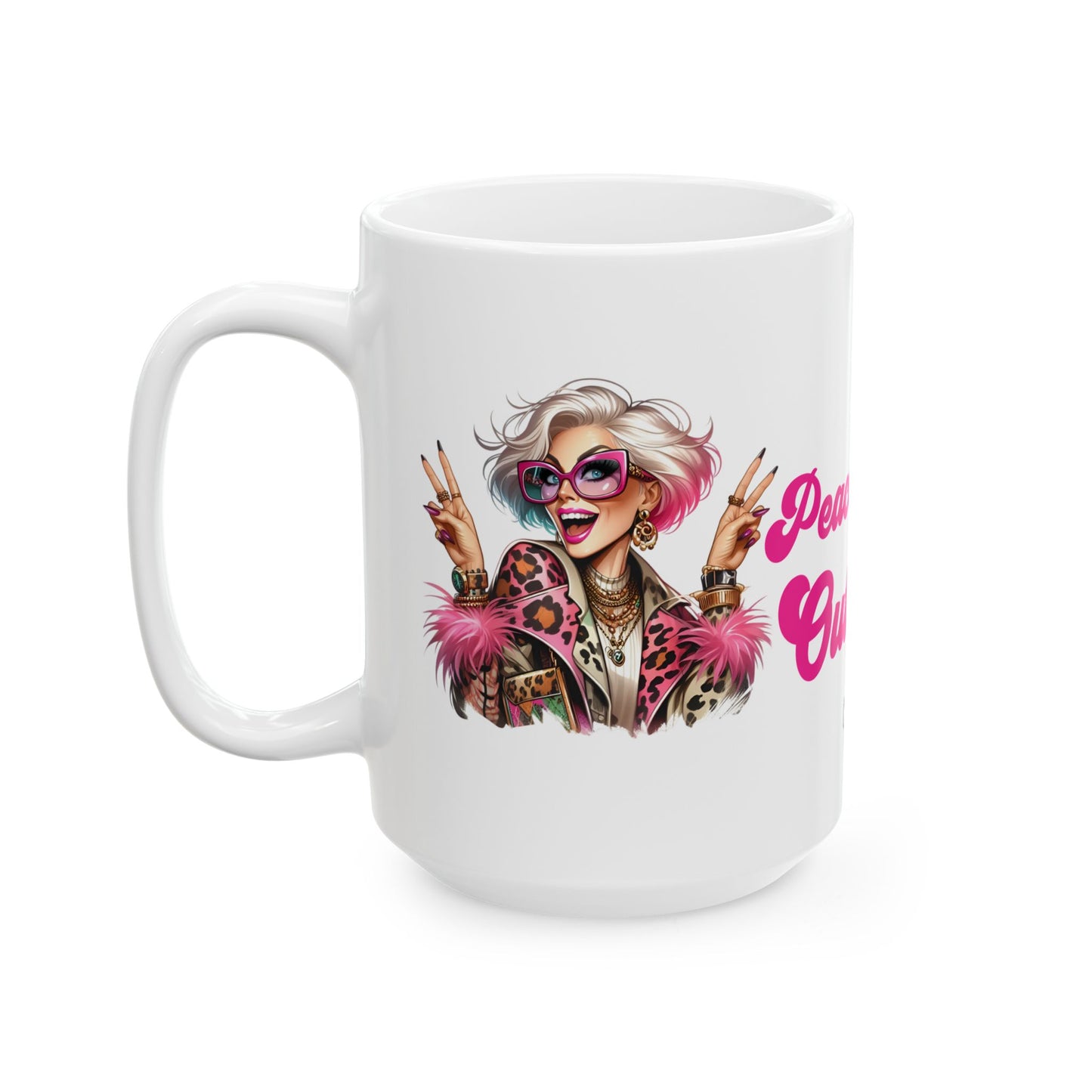 Copy of Level TF Up – Sassy Empowerment Ceramic Mug (11oz & 15oz)