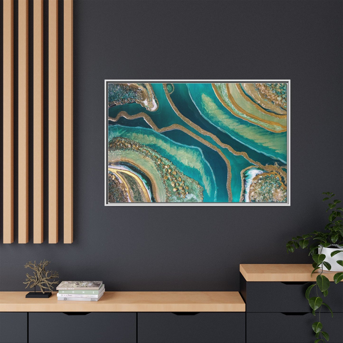 Dioptase Framed Print - Splendour