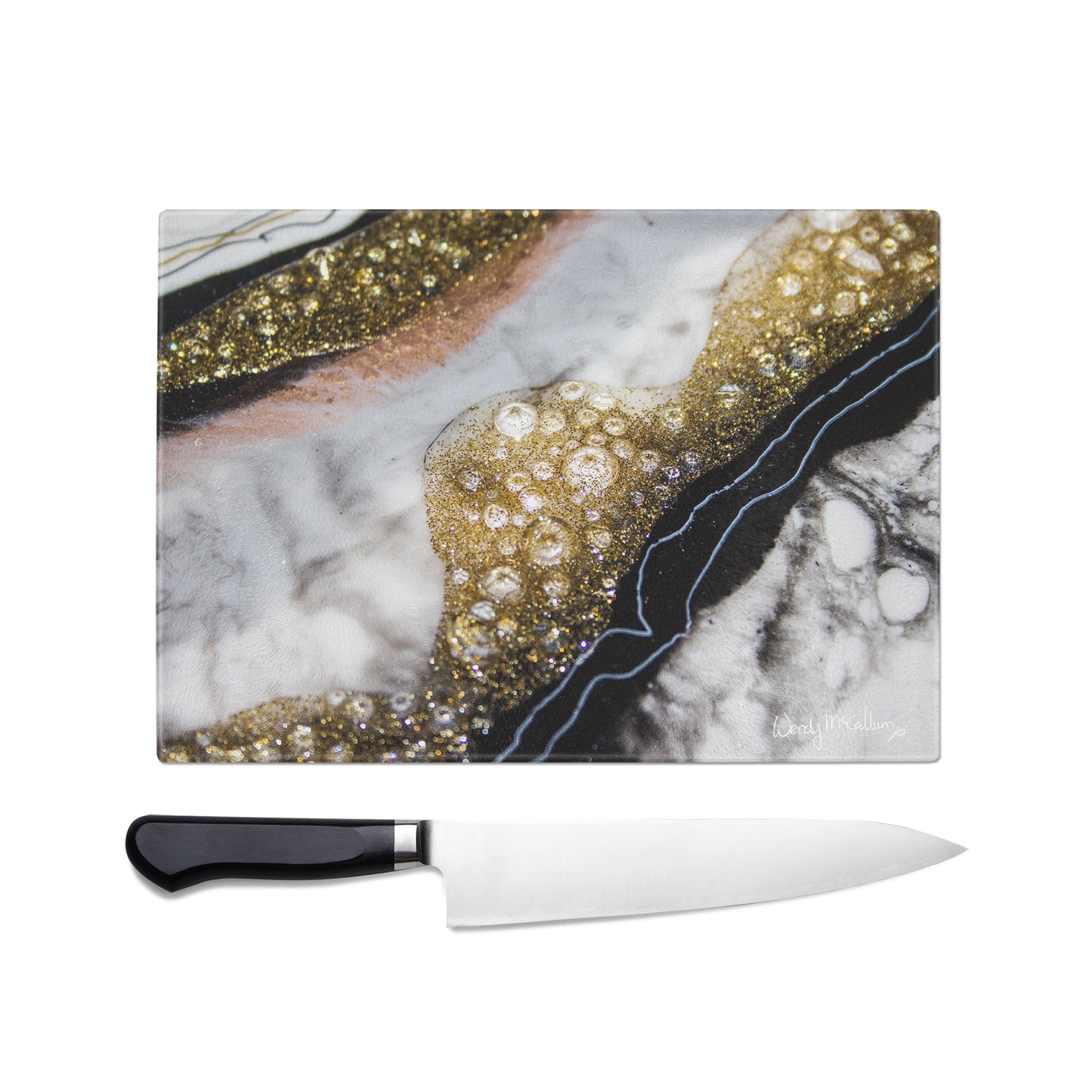 Alchemy Glass Chopping Board - Elegance