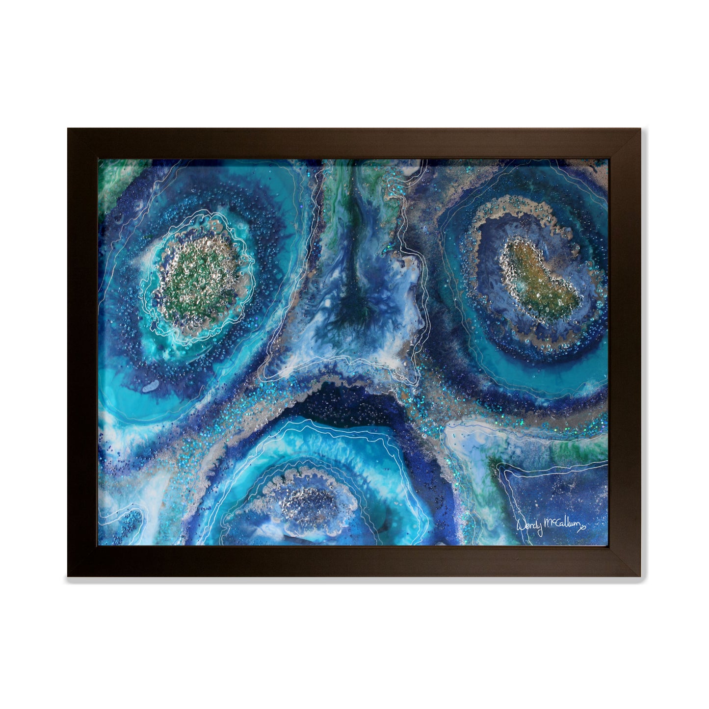 Archipelago splendour framed prints