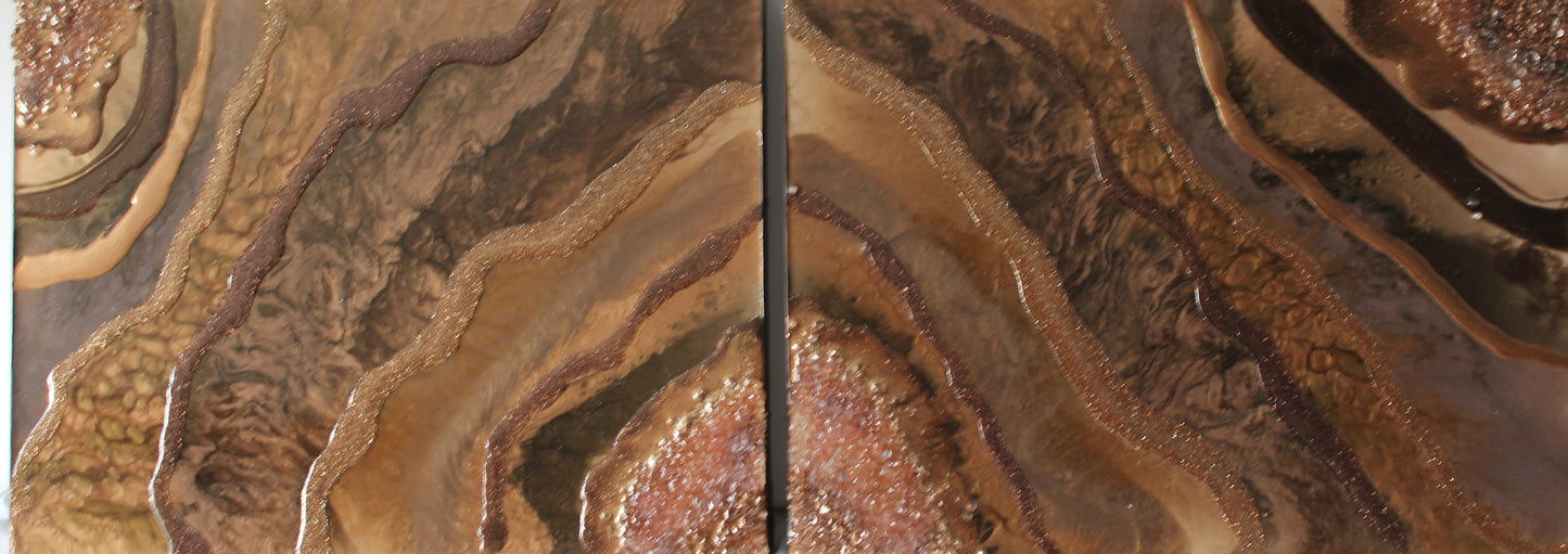 Box of Chocolates - 2 Part Diptych