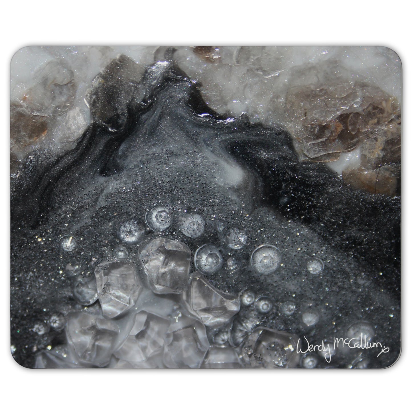 Grey Moonstone Place Mat - Elegance