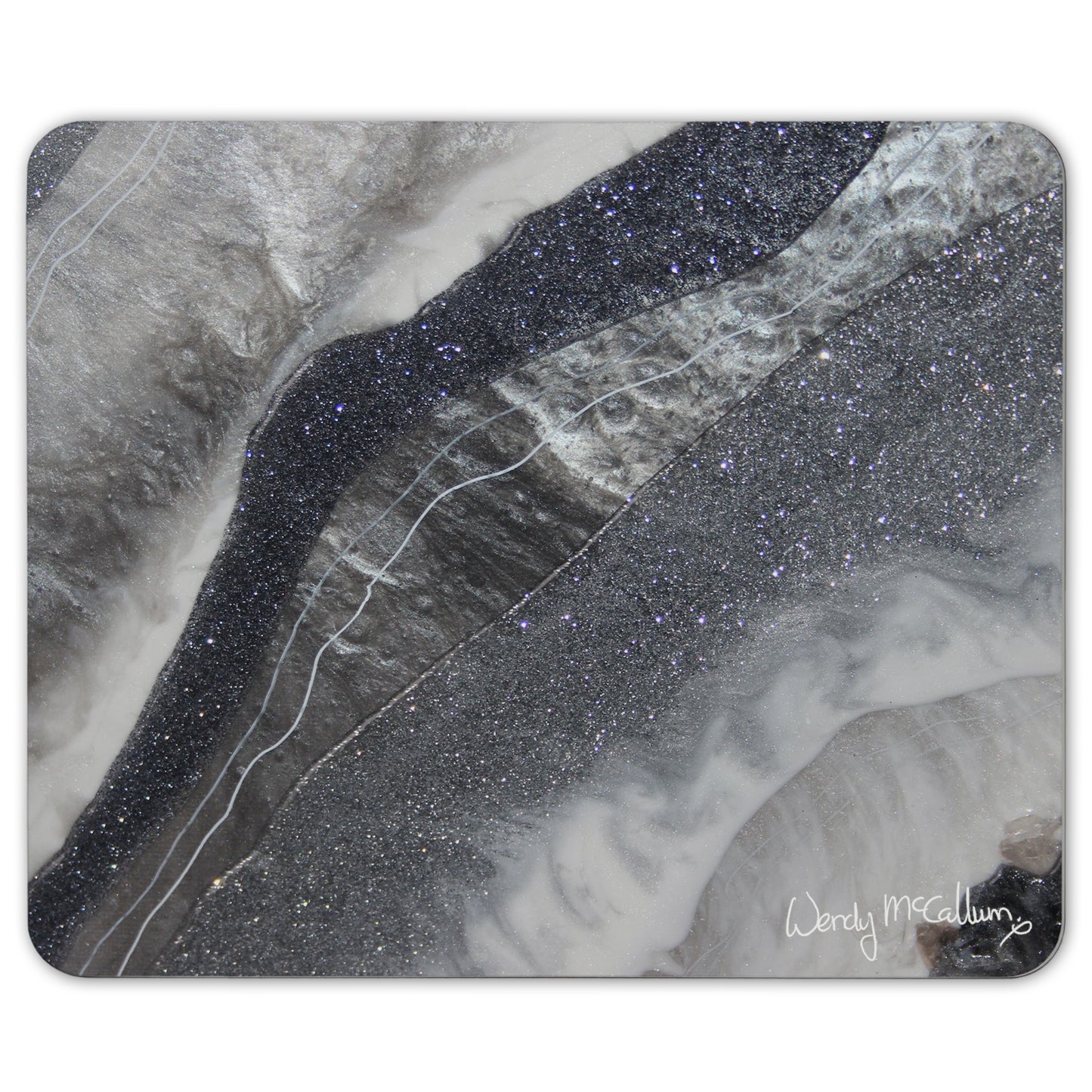 Grey Moonstone Place Mat - Grace