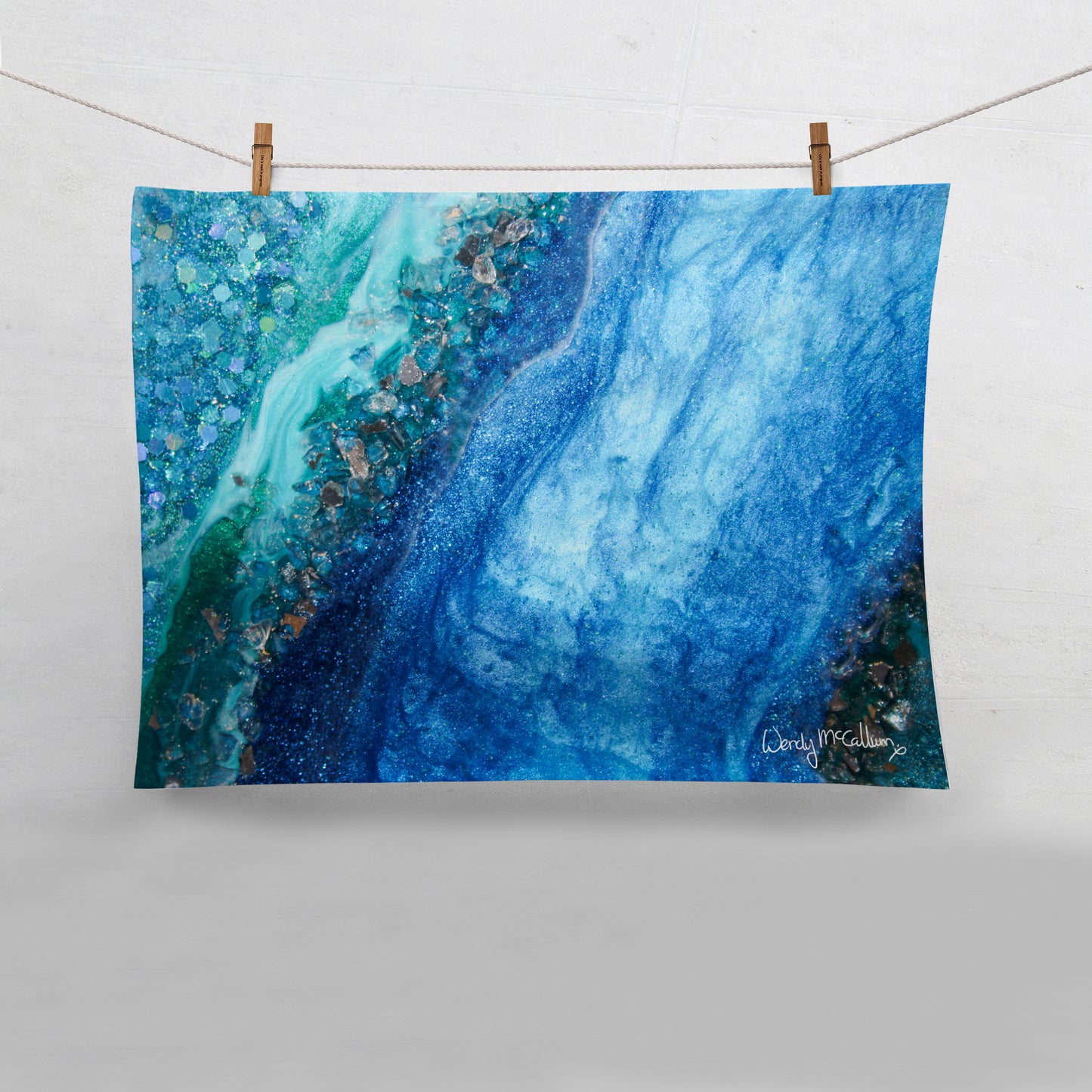 Elucidation Tea Towel - Opulence