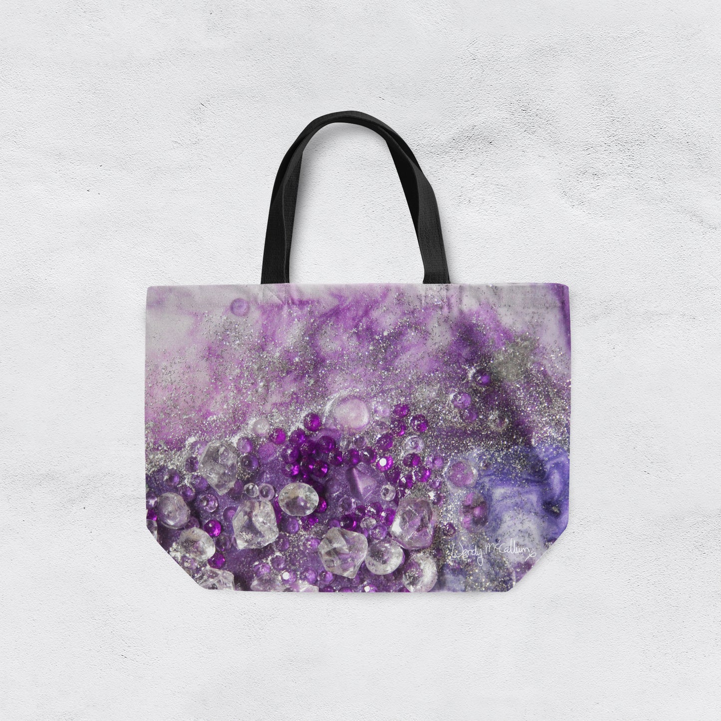 Amethyst Dreams Tote Bag - Elegance