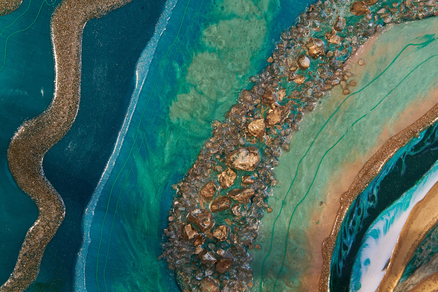 Dioptase - Frequency Art