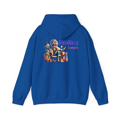 Healing in Progress – Strong Woman Empowerment Hoodie