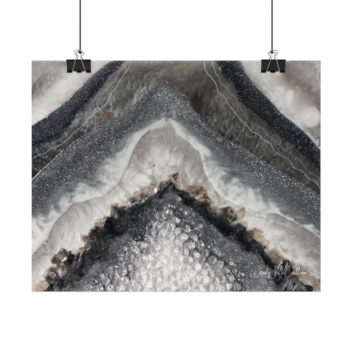 Grey Moonstone Fine Art Print - Splendour