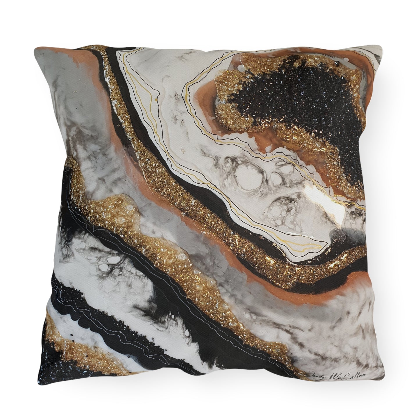 Alchemy Variant Outdoor Pillow - Patio Cushion