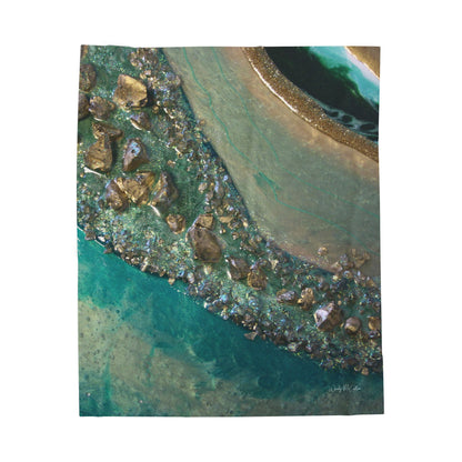 Dioptase Grace - Velveteen Plush Blanket