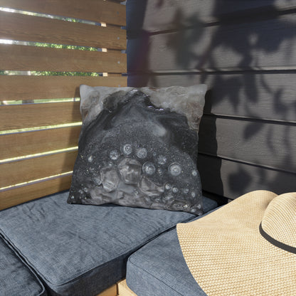 Grey  Moonstone  Elehance Outdoor Pillow — Patio Cushion