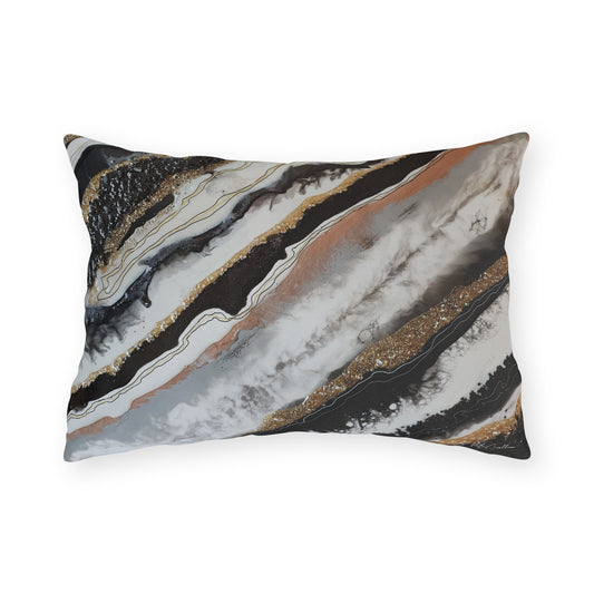 Alchemy Splendour Outdoor Pillow - Patio Cushion