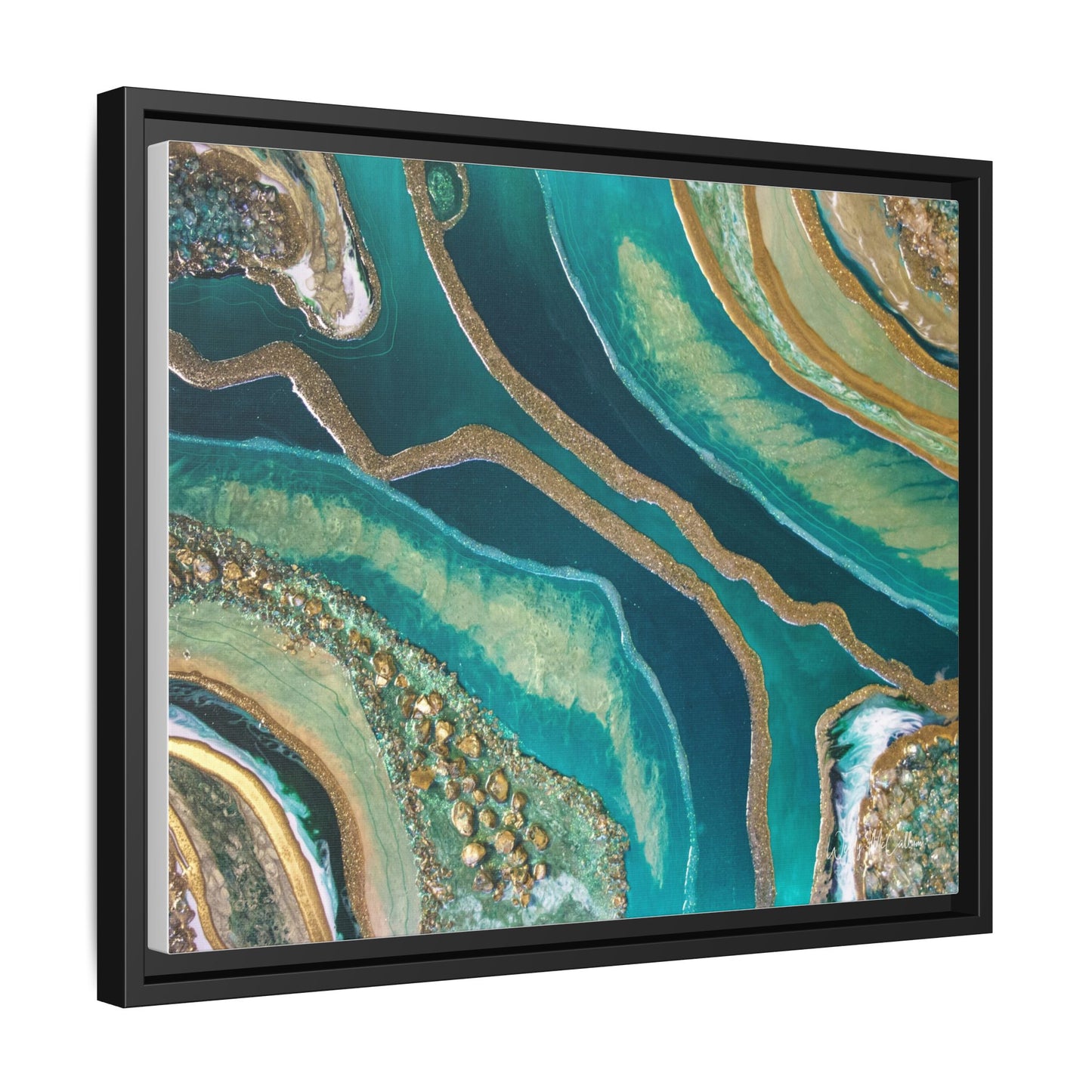 Dioptase Framed Print - Splendour
