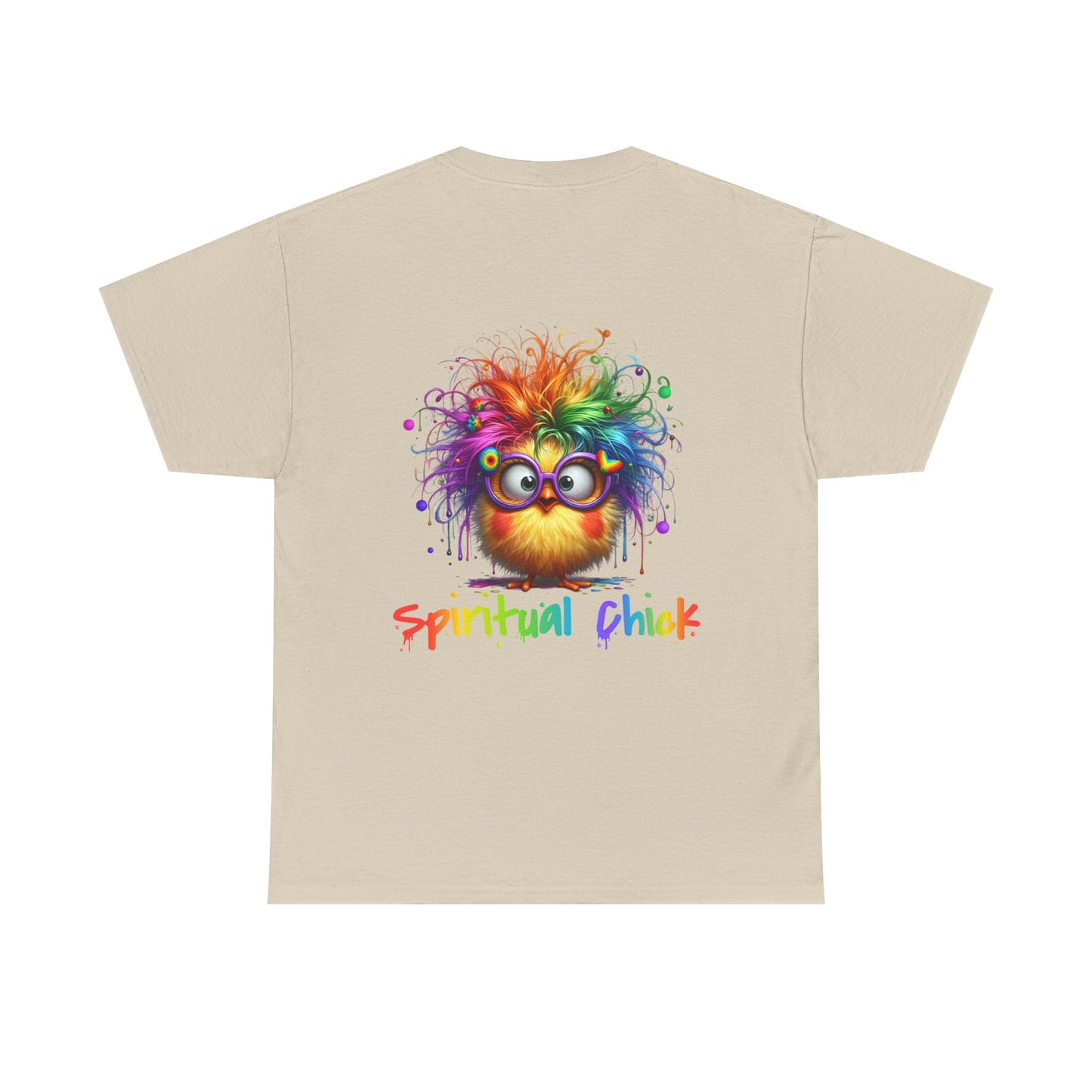 Spiritual Chick – Cute High-Vibe Rainbow Funny T-Shirt
