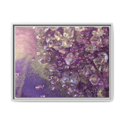 Amethyst Dreams Framed Print - Opulence
