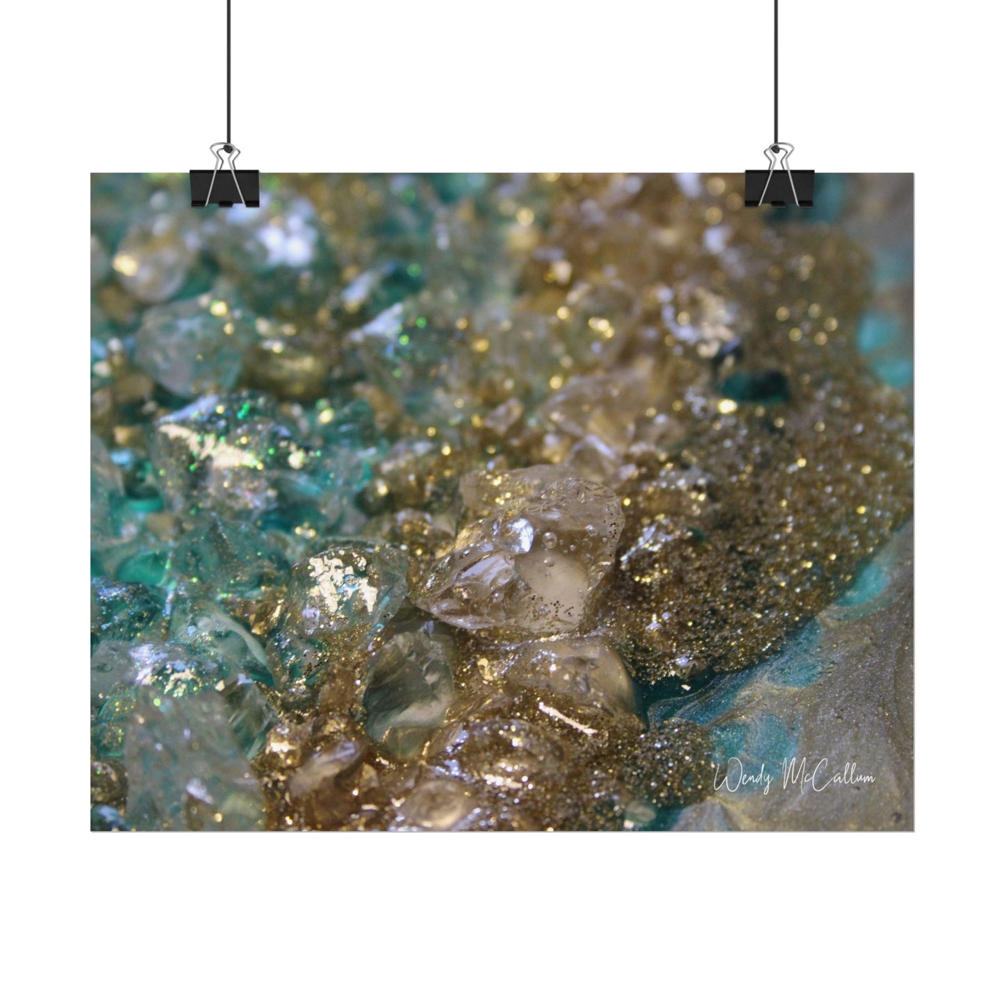 Dioptase Fine Art Print - Opulence