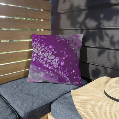 Amethyst Dreams Grace Outdoor Pillow - Patio Cushion