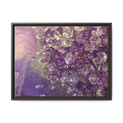 Amethyst Dreams Framed Print - Opulence
