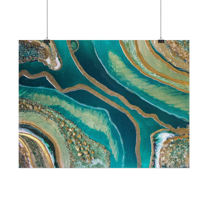 Dioptase Fine Art Print - Splendour