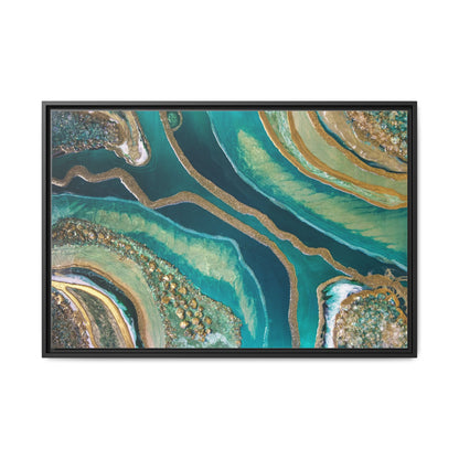 Dioptase Framed Print - Splendour