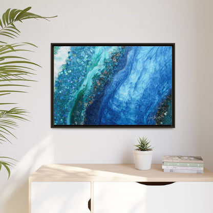 Elucidation Framed Print - Opulence