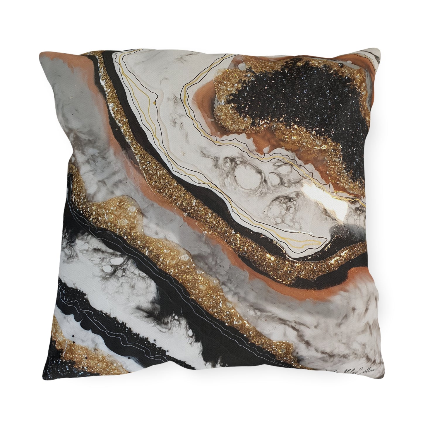 Alchemy Variant Outdoor Pillow - Patio Cushion