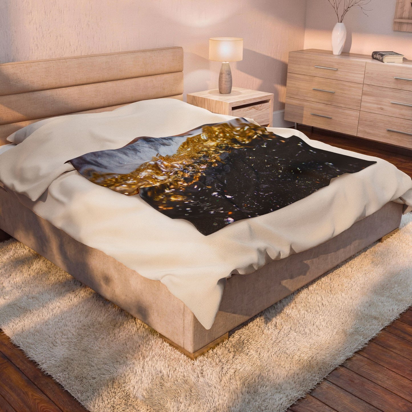 Alchemy Grace - Velveteen Plush Blanket