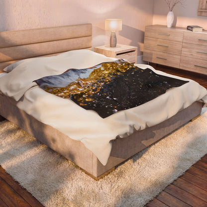 Alchemy Grace - Velveteen Plush Blanket