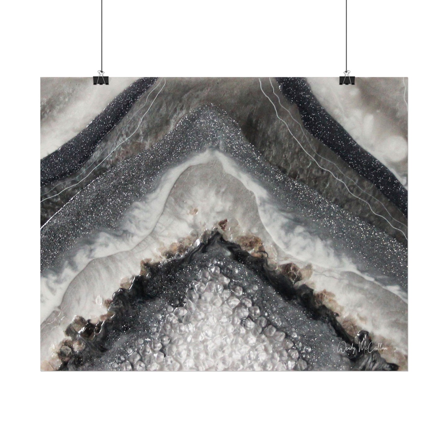 Grey Moonstone Fine Art Print - Splendour