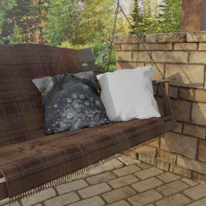 Grey  Moonstone  Elehance Outdoor Pillow — Patio Cushion
