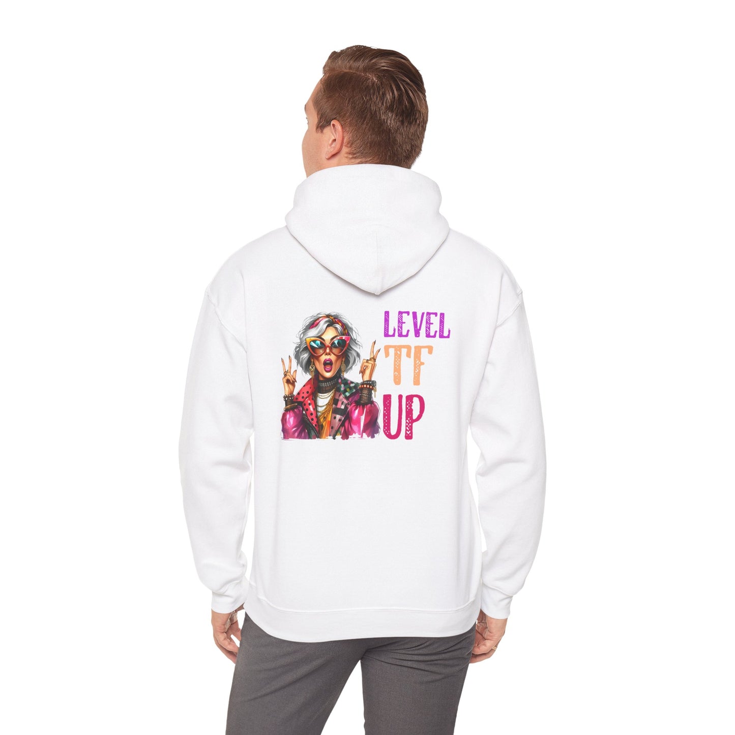LEVEL TF UP – Sassy Empowerment Hoodie