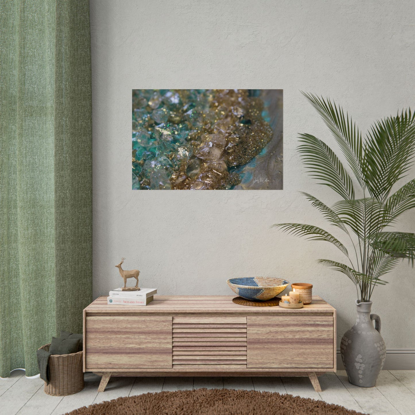 Dioptase Fine Art Print - Opulence