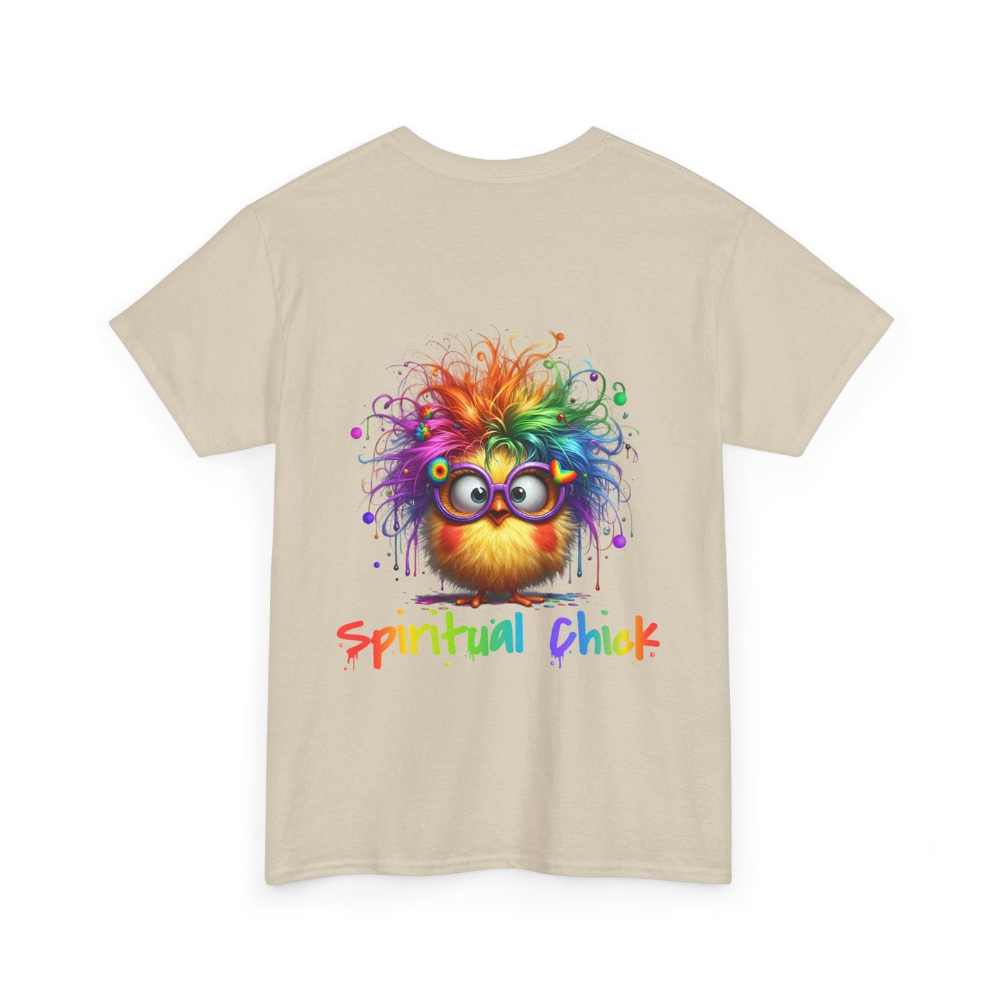 Spiritual Chick – Cute High-Vibe Rainbow Funny T-Shirt
