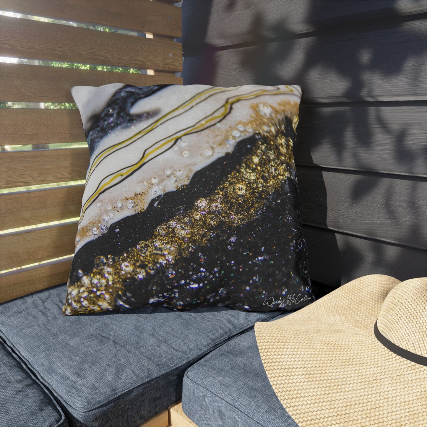Alchemy Opulence Outdoor Pillow - Patio Cushion