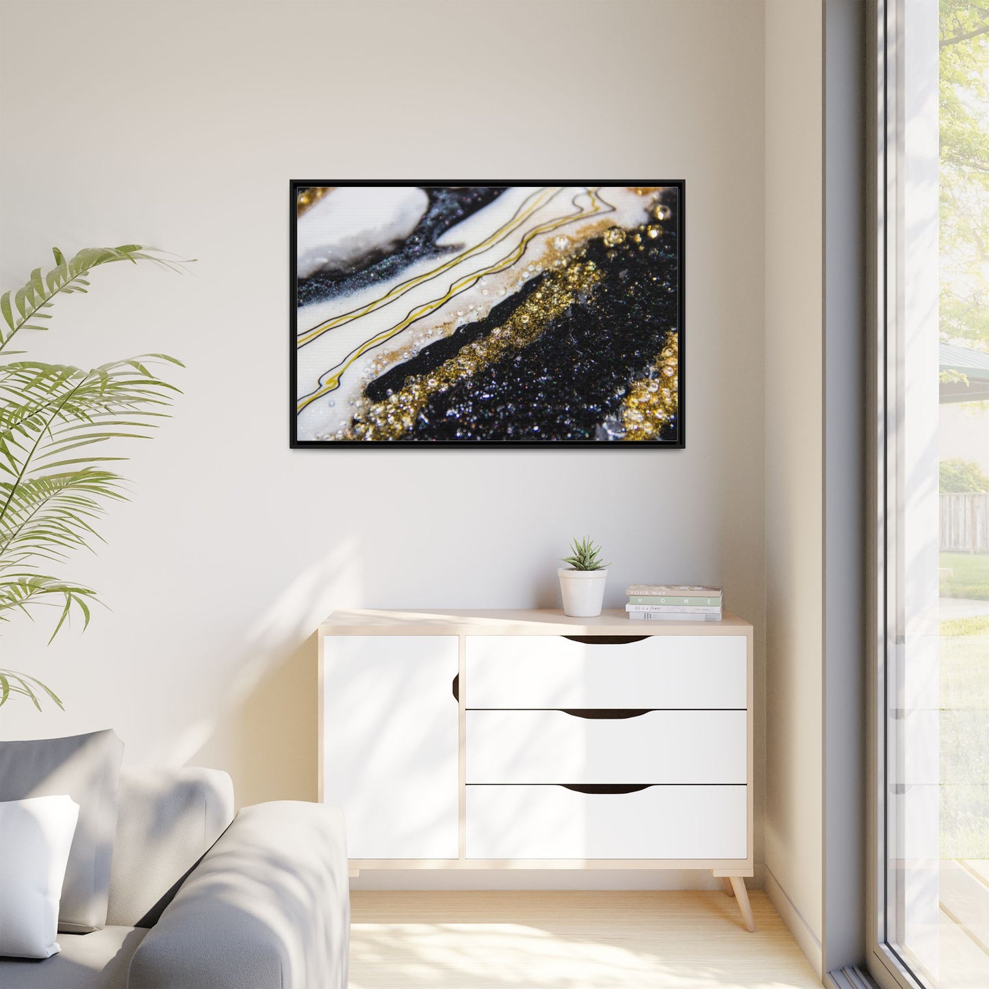 Alchemy Framed Print - Opulence