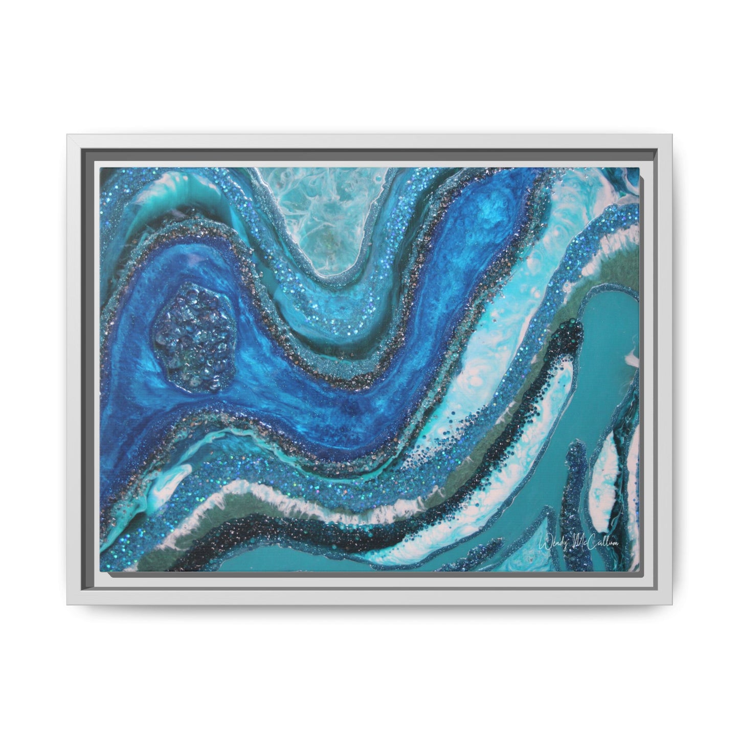 Elucidation Framed Print - Splendour