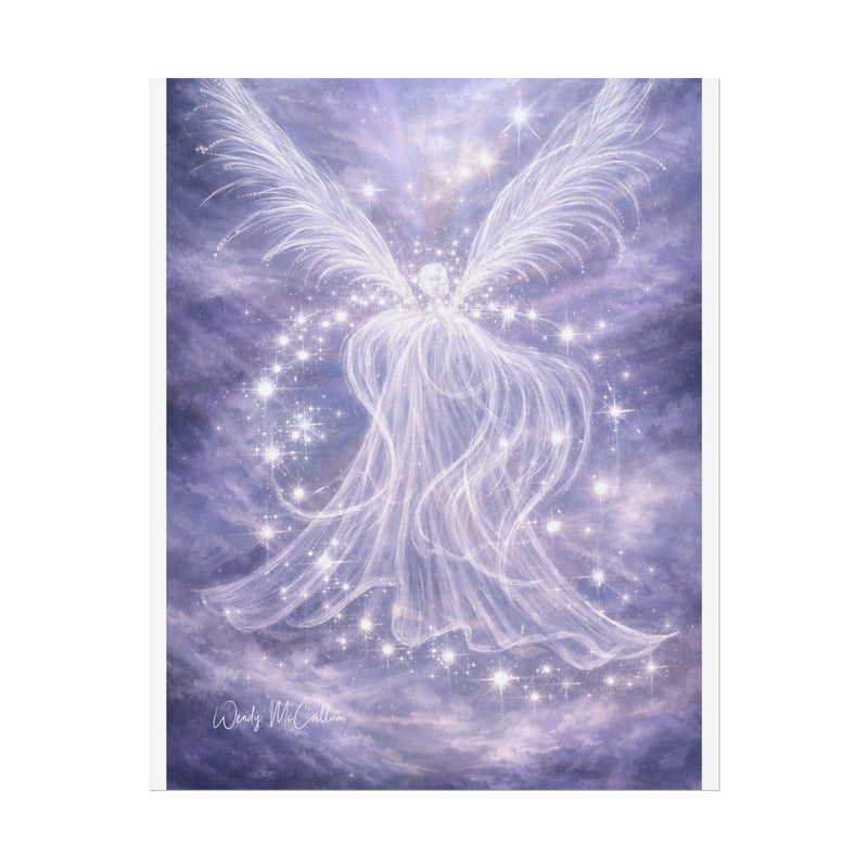 Archangel Jeremiel – Fine Art Print | Angel of Insight, Life Review & Spiritual Clarity