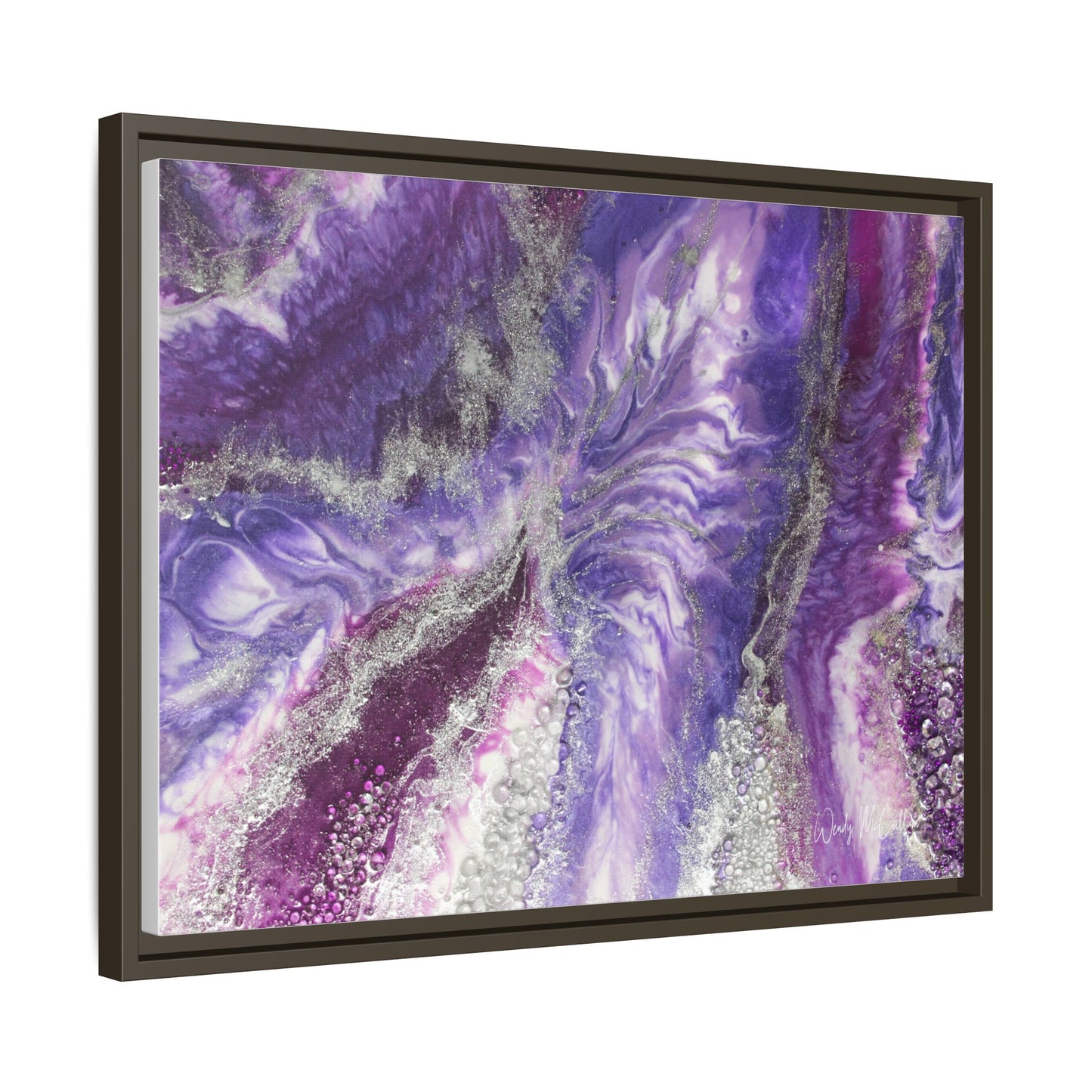 Amethyst Dreams Framed Print - Splendour