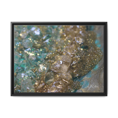 Dioptase Framed Print - Opulence