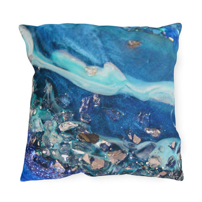 Elucidation Elegance Outdoor Pillow - Patio Cushion