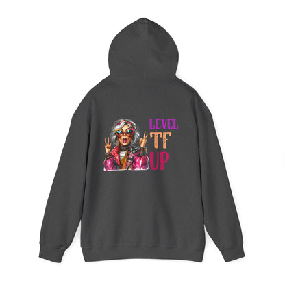 LEVEL TF UP – Sassy Empowerment Hoodie