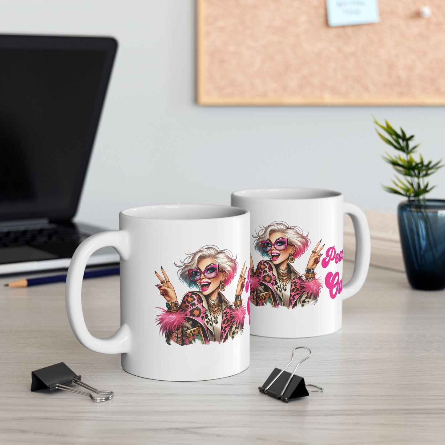 Copy of Level TF Up – Sassy Empowerment Ceramic Mug (11oz & 15oz)