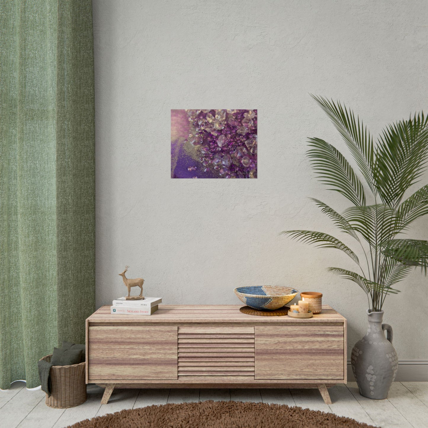 Amethyst Dreams Fine Art Print - Opulence