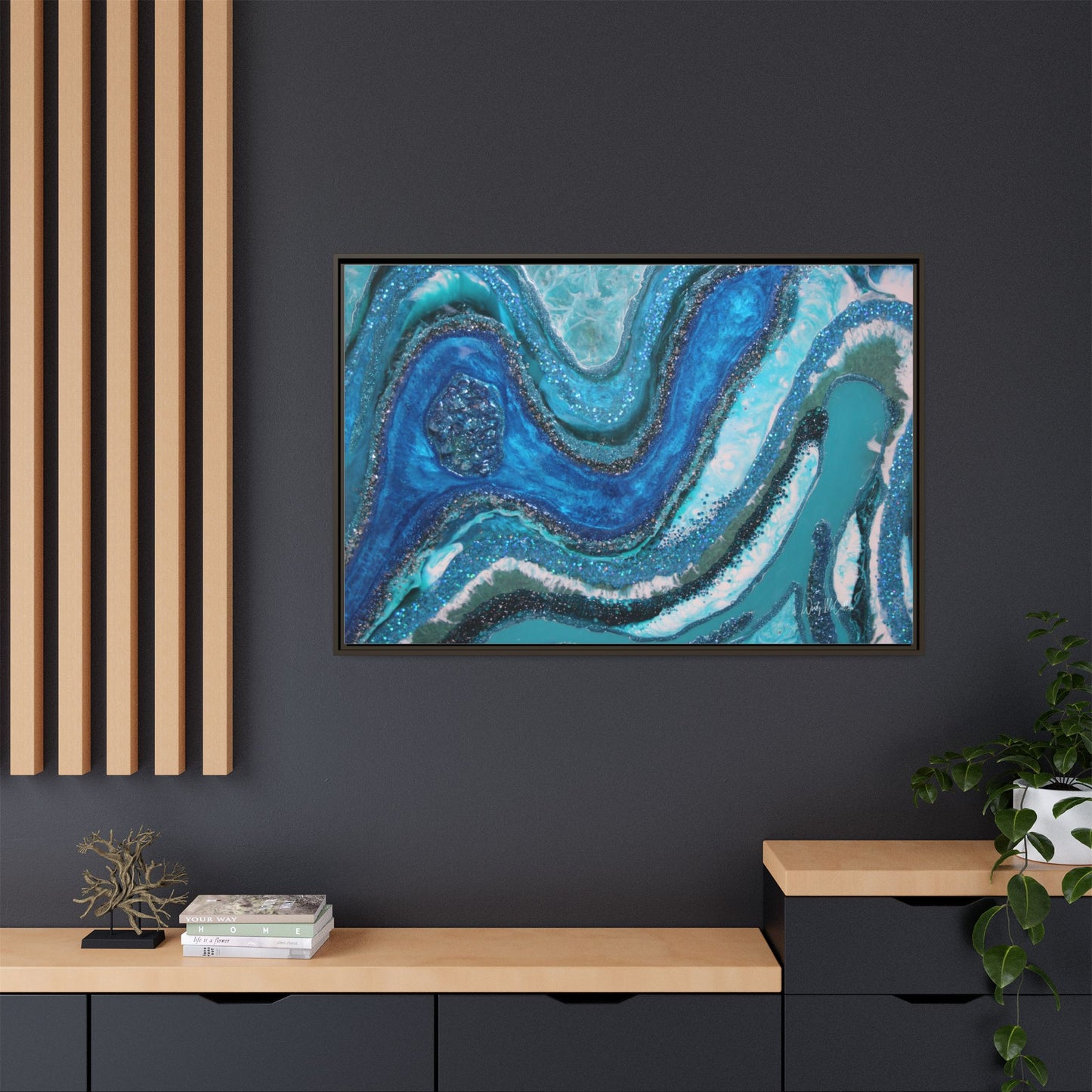 Elucidation Framed Print - Splendour