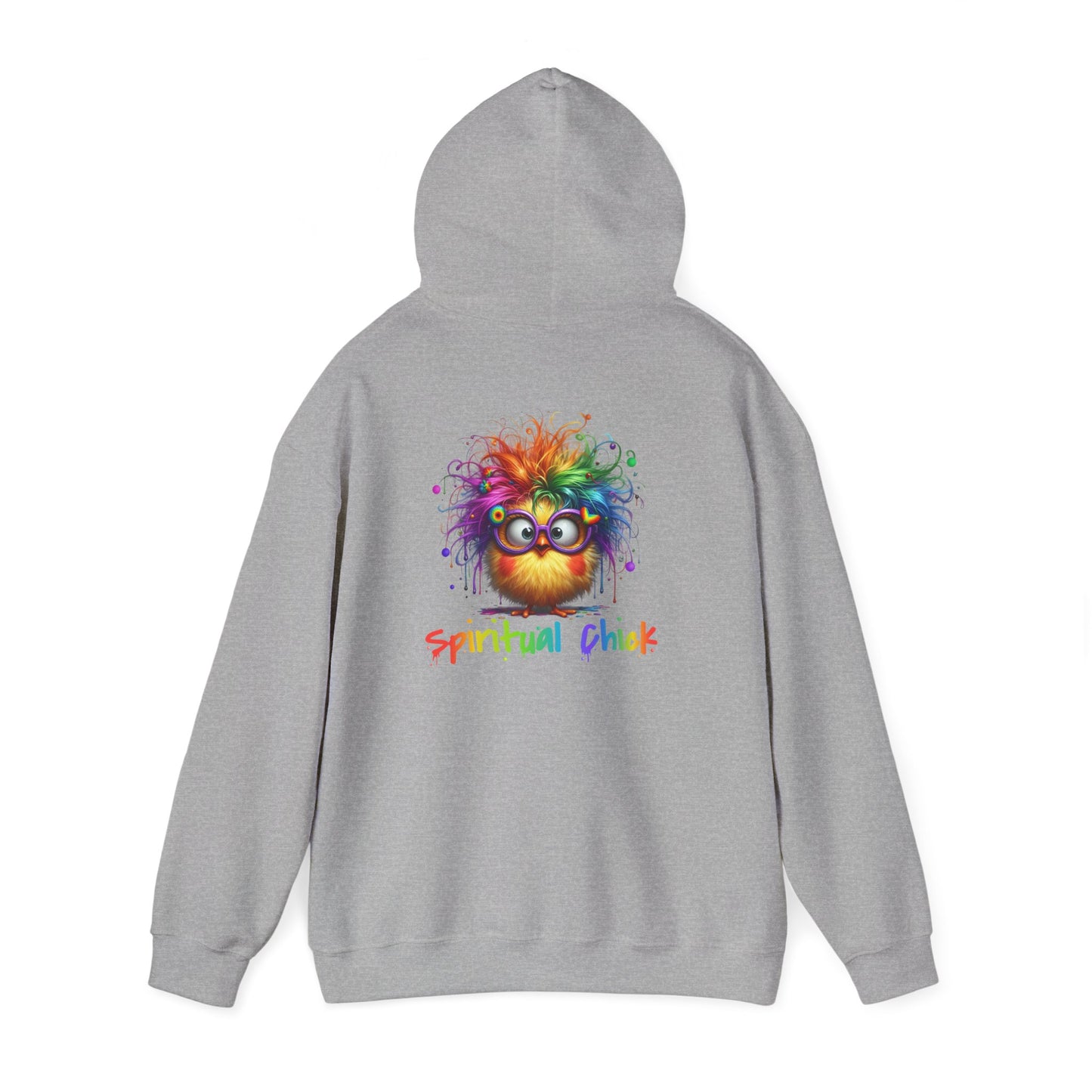 Spiritual Chick – Cute High-Vibe Rainbow Hoodie