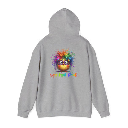 Spiritual Chick – Cute High-Vibe Rainbow Hoodie