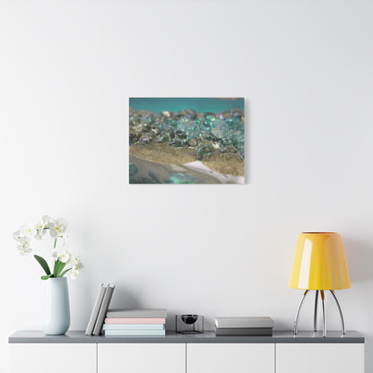 Dioptase Canvas Wall Art - Elegance