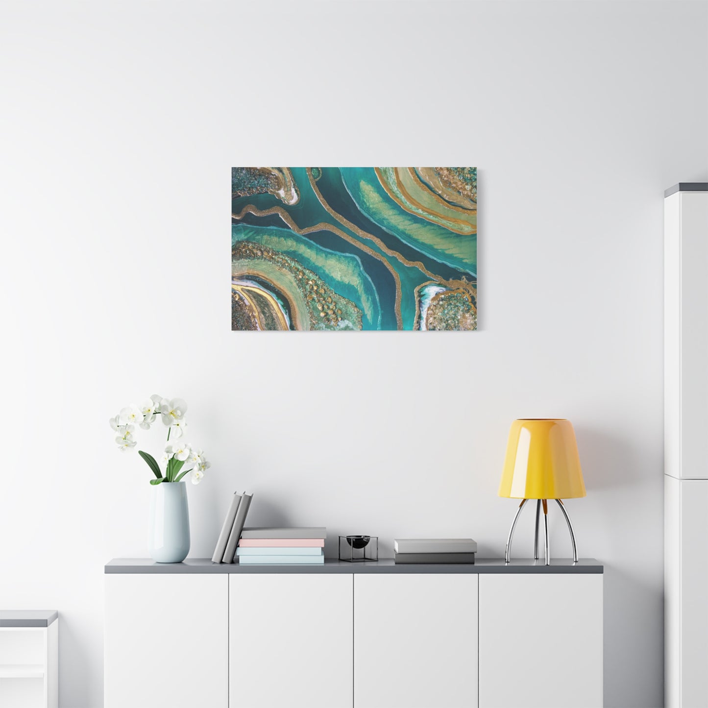 Dioptase Canvas Wall Art - Splendour